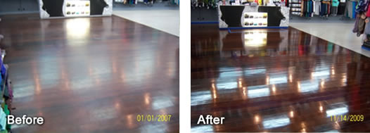 Laminate 3 Before and After