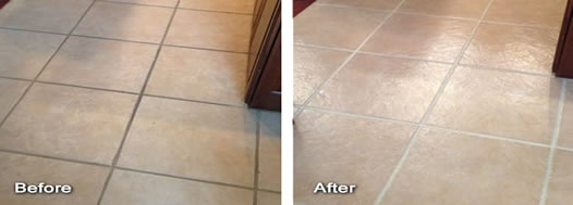 Grout 2 Before and After