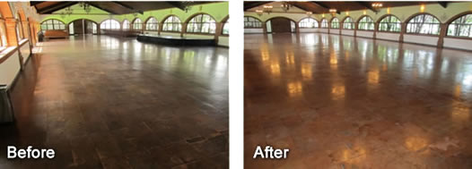 Terrazzo Tile 2 Before and After